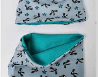 Set Cappello e Collo Libellule e Felpa