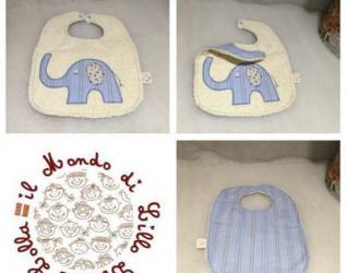 bavaglino pappa elefante