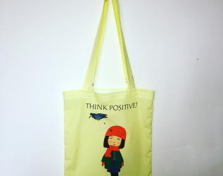 Think Positive Toto bag