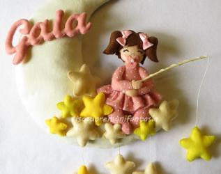 Fiocco nascita pescatrice/pescatore di stelle