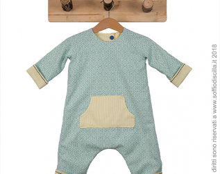 Tutina pigiamino double face