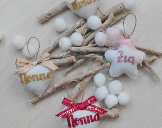 Decorazione albero in pannolenci