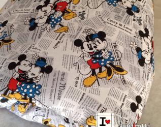 trapuntina per lettino minni e topolino