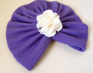 Cappellino turbante per neonata/bambina- accessorio moderno e chic