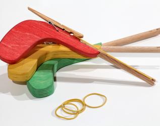 Pistola spara-elastici