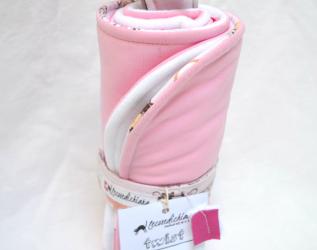 TWIST il fasciatoio da viaggio - rosa confetto