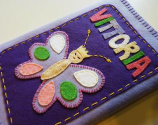 Fodera per libretto pediatrico