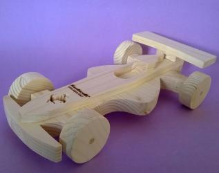 Auto da corsa in legno per bambini (Cod. GIO009)