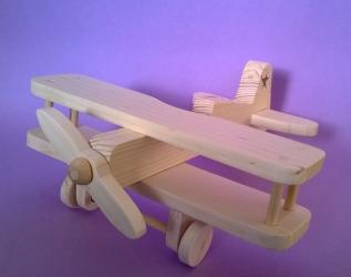 Aeroplano in legno per bambini modello 