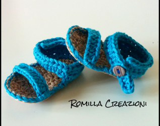 Sandalini in cotone