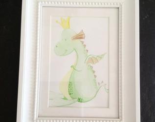 quadretto principe drago