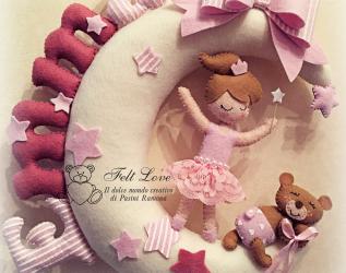 Fiocco luna fatina ballerina