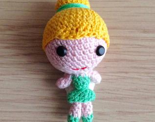 Trilli Campanellino amigurumi fatta a mano all'uncinetto