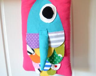 Borsa per bambini a forma di pesciolino