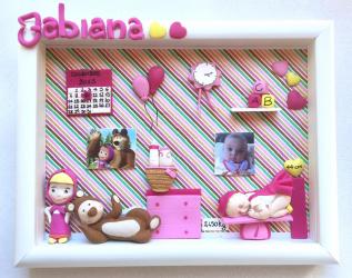 Quadretto nascita - memory frame - con elefantino