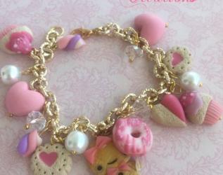 Braccialetto con dolcetti fimo