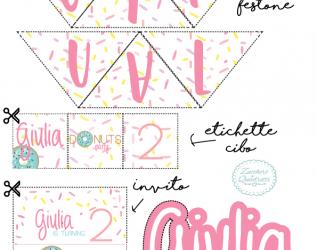 Set compleanno Stampabile