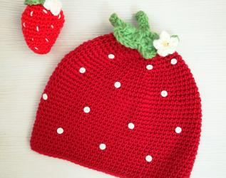 Berretto fragola