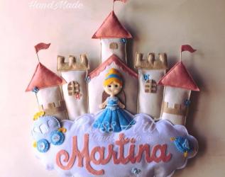 Fiocco nascita castello delle principesse