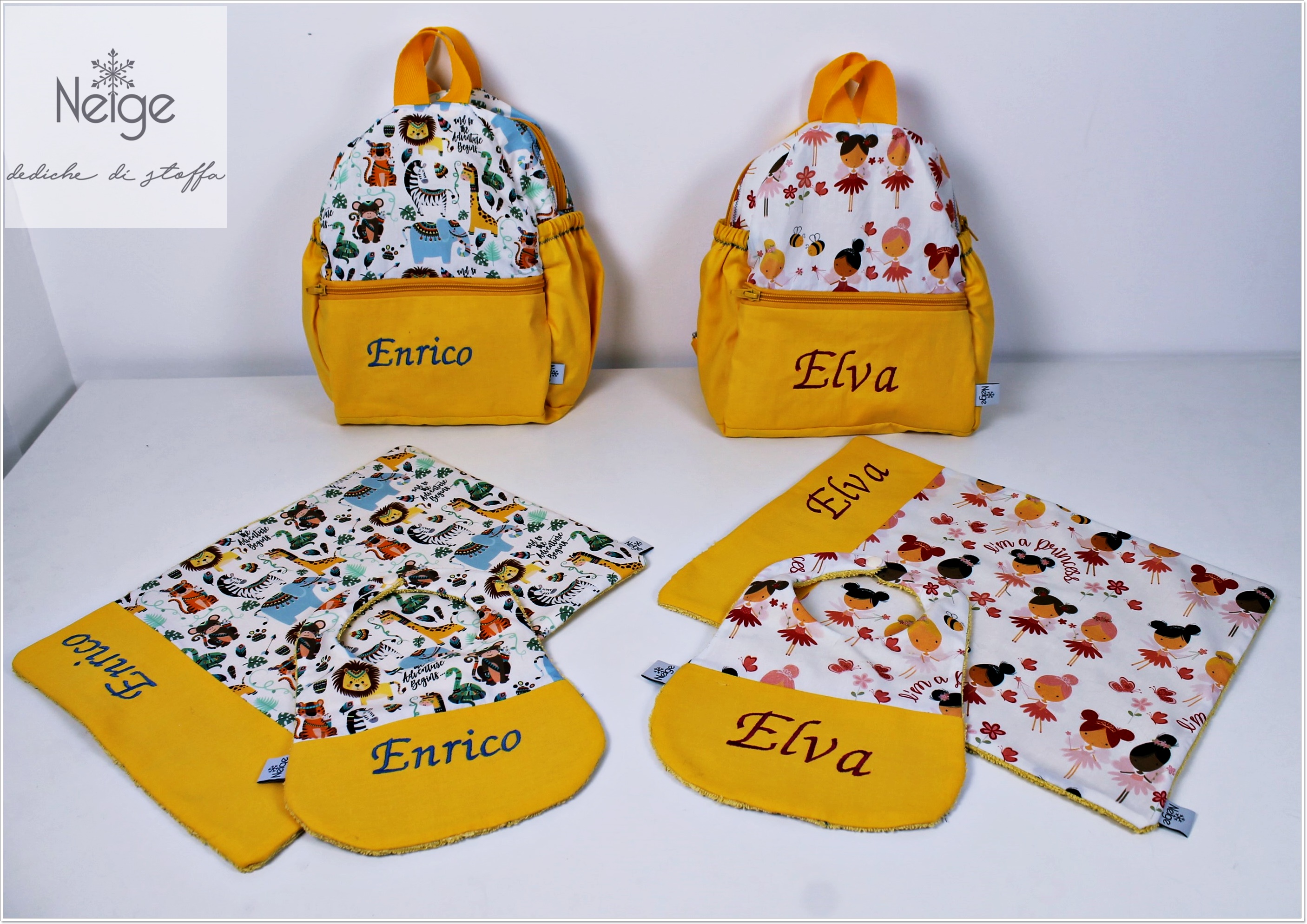 Tovaglietta Pepa Per Bambini - Personalizzata, 30x45 Cm, In Poliestere E Cotone, Lavabile, Con Tema Pepa - 2