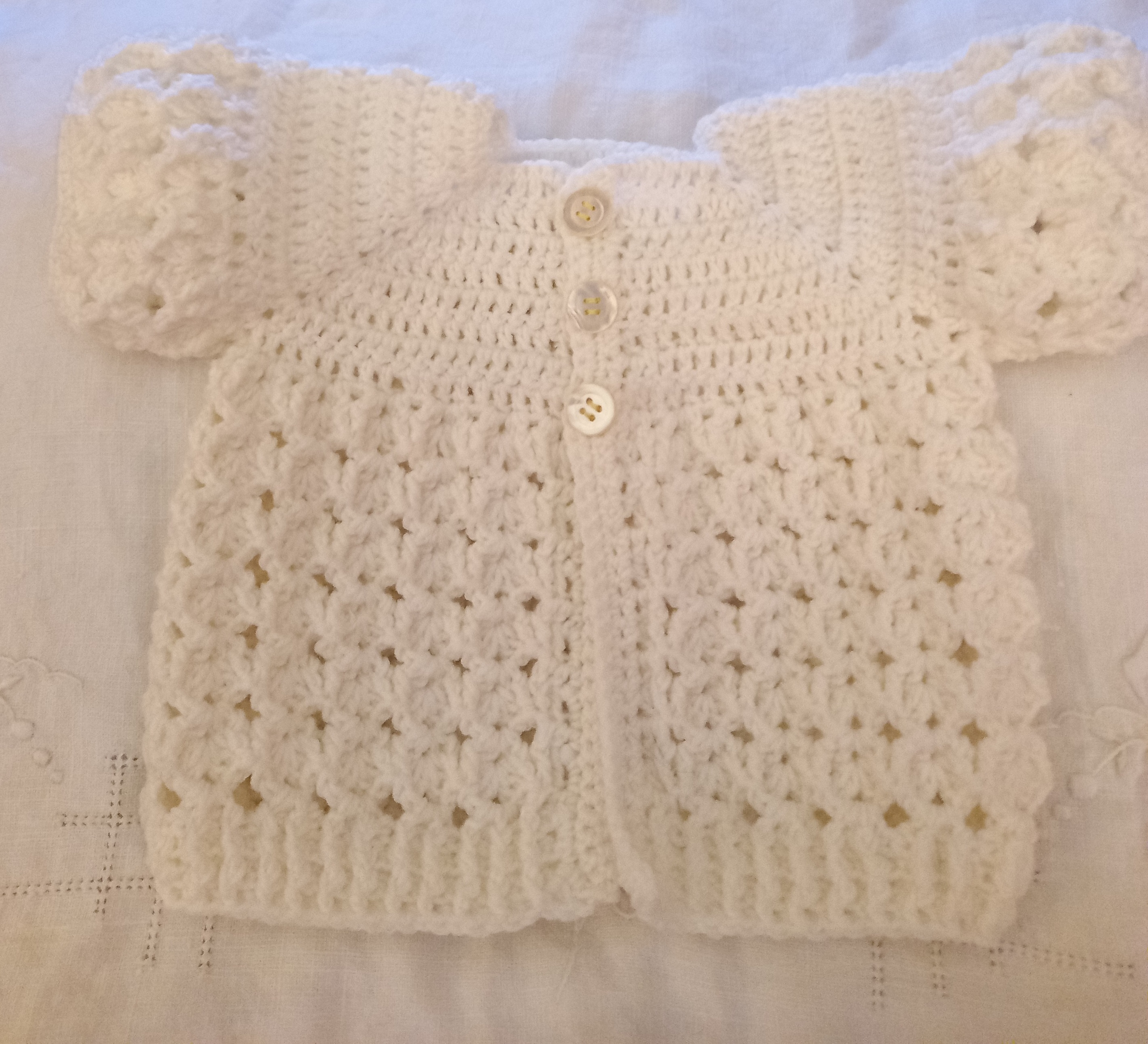 Coprifasce bimba all uncinetto