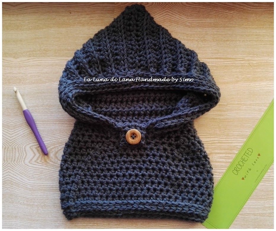 Cappuccio Scaldacollo Bimba Uncinetto Tutorial Uncinetto Schemi