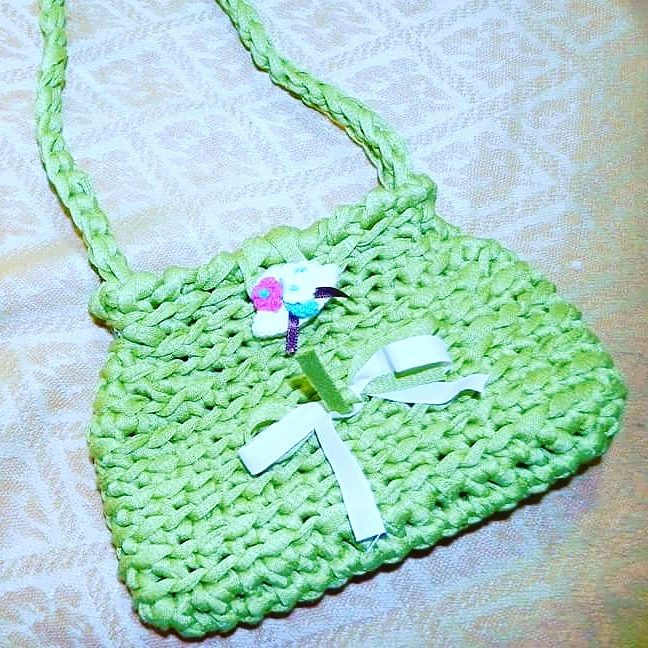 Uncinetto Tutorial Borsette Con Paillettes HOT Borsa Uncinetto