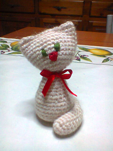 Bomboniera Gattino Amigurumi