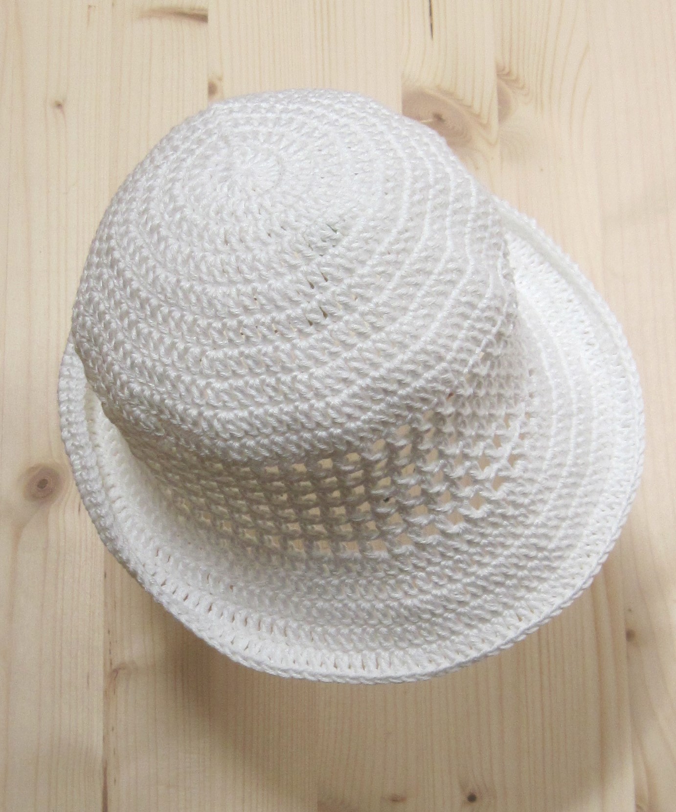 GladThink Cappello interno da uomo arabo musulmano fatto a mano all'uncinetto, bianco, Taglia
