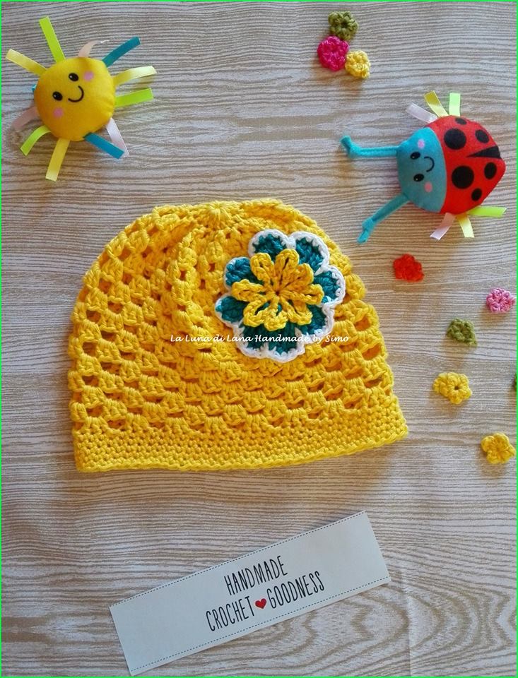 Cappello Estivo Copricapo Uncinetto Cappello Uncinetto Tutorial