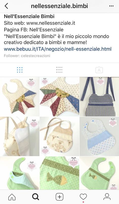 Nell'Essenziale Bimbi  su Instagram!