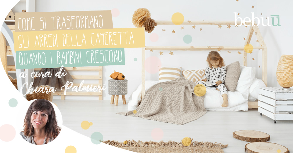 Come si trasformano gli arredi della cameretta quando i bambini crescono: idee creative