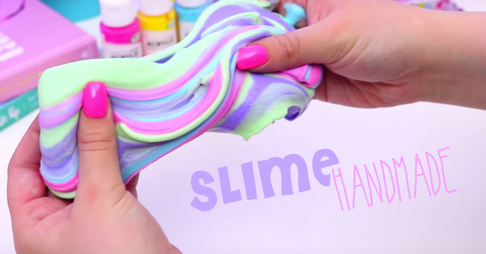 Giocare con lo slime, se handmade  meglio!