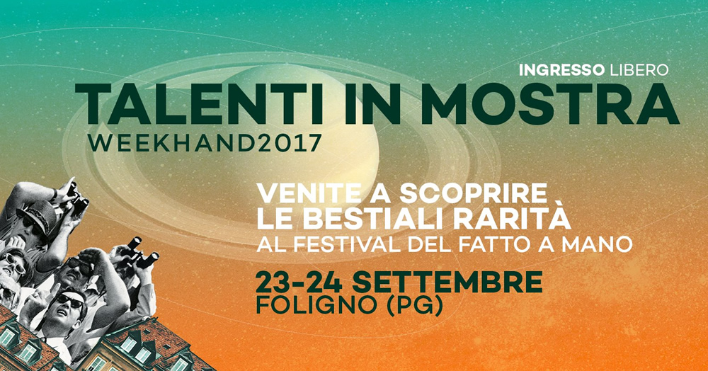 Week Hand- il festival 100% creativo