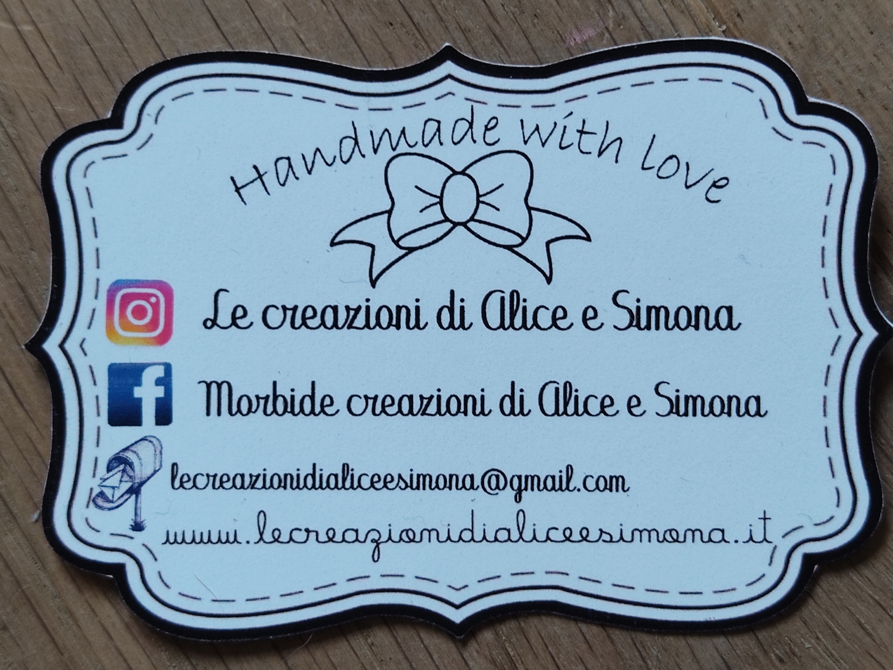 Le creazioni di Alice e Simona Le creazioni di Alice e Simona