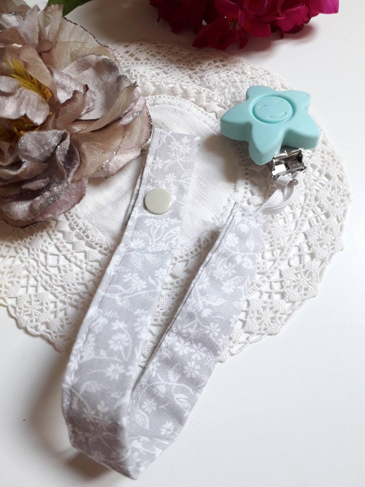 Porta ciuccio bambino clips silicone