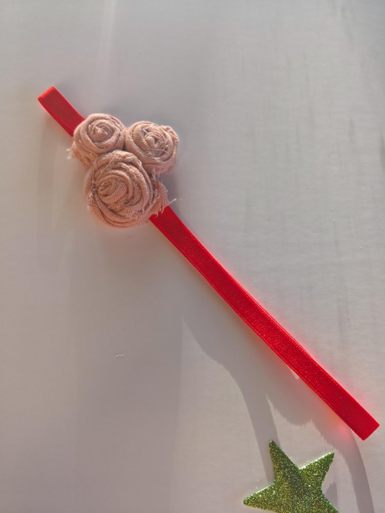 fascia elastica per capelli bambina