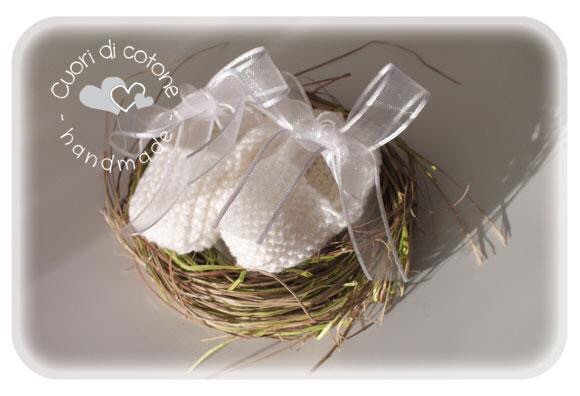 Scarpette da battesimo per neonato