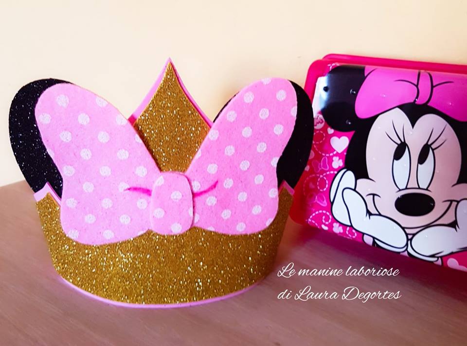 Coroncina Minnie compleanno