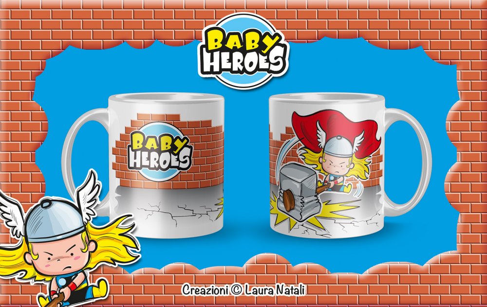 Tazza Baby Thor
