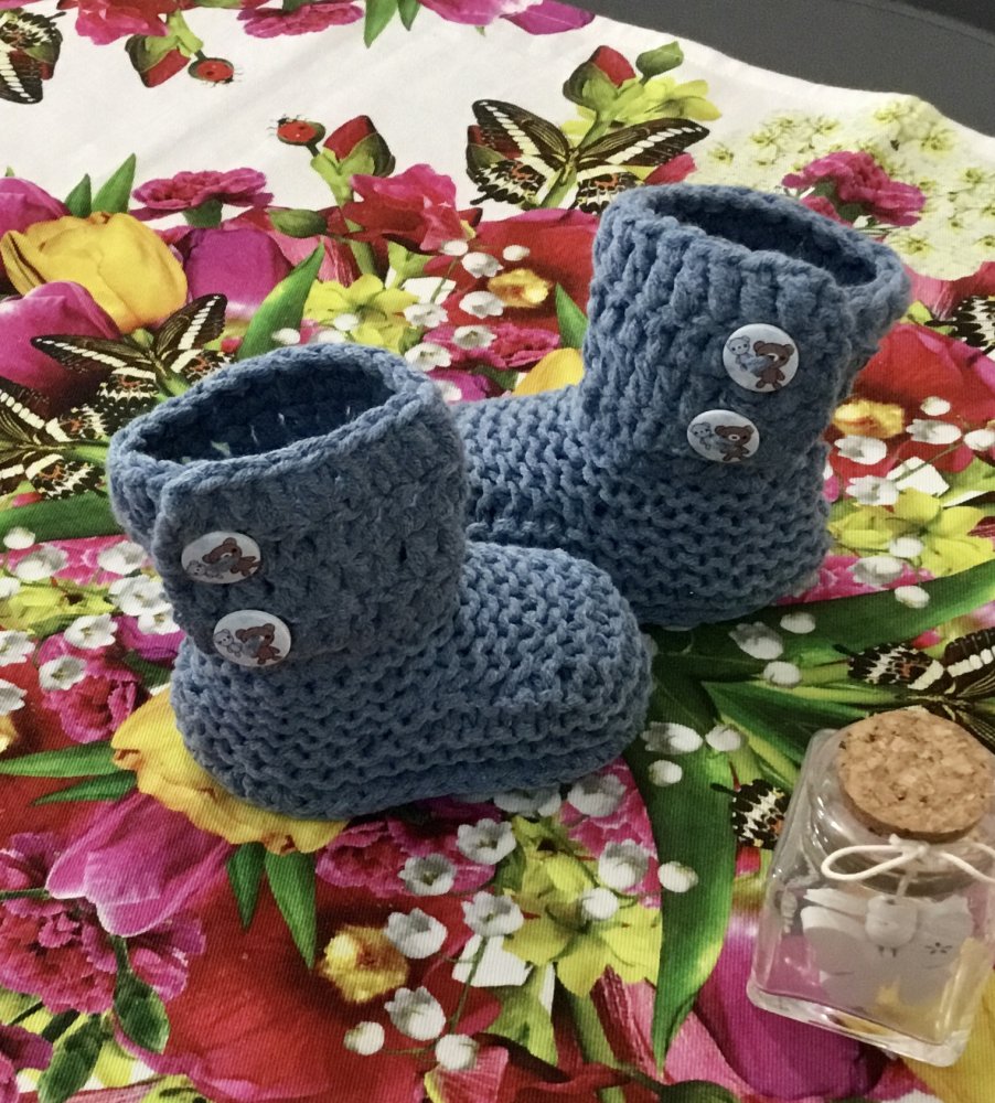 Scarpette uncinetto  crochet lana 