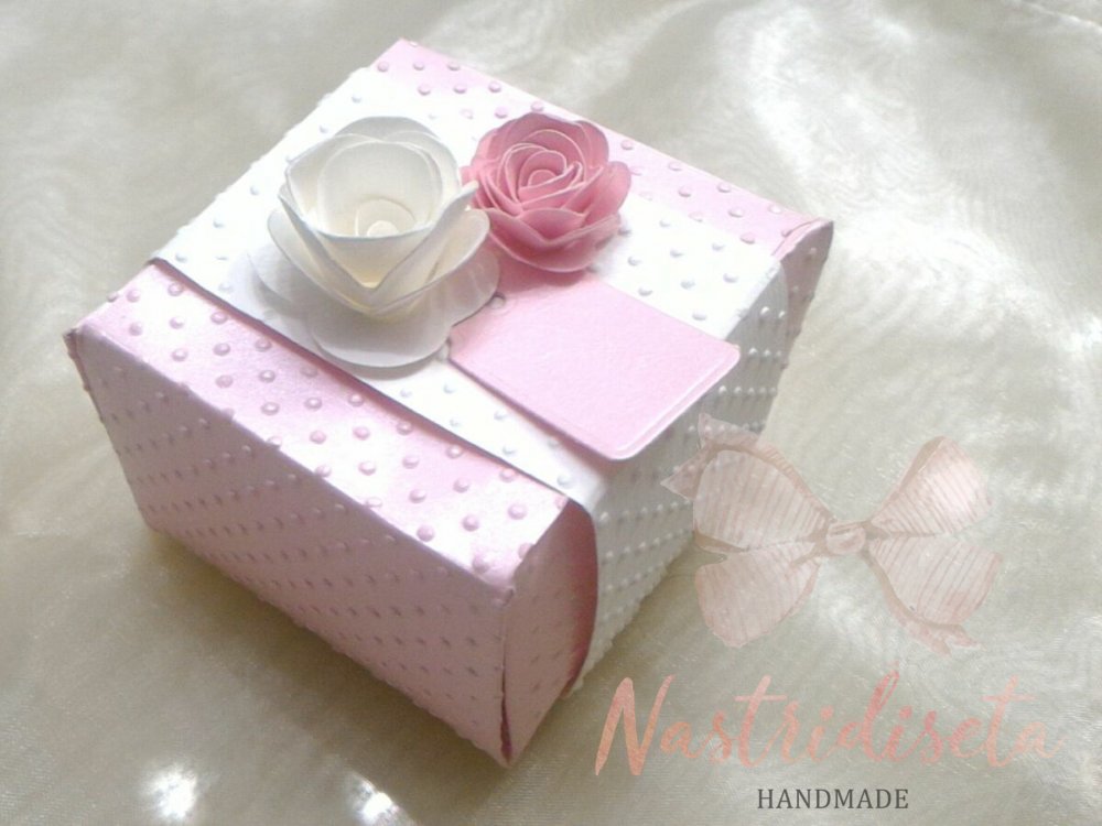 10 Scatoline portaconfetti. Bomboniera o segnaposto per nascita, battesimo, comunione. Handmade e personalizzabile.