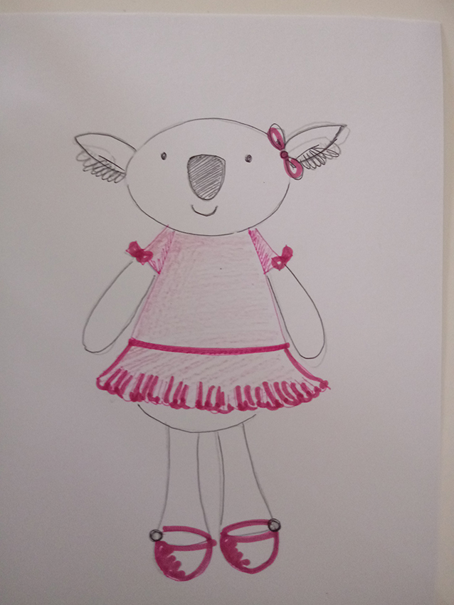 Gioia, koala amigurumi. pupazzo all'uncinetto per bambiniIdea regalo per bambini.