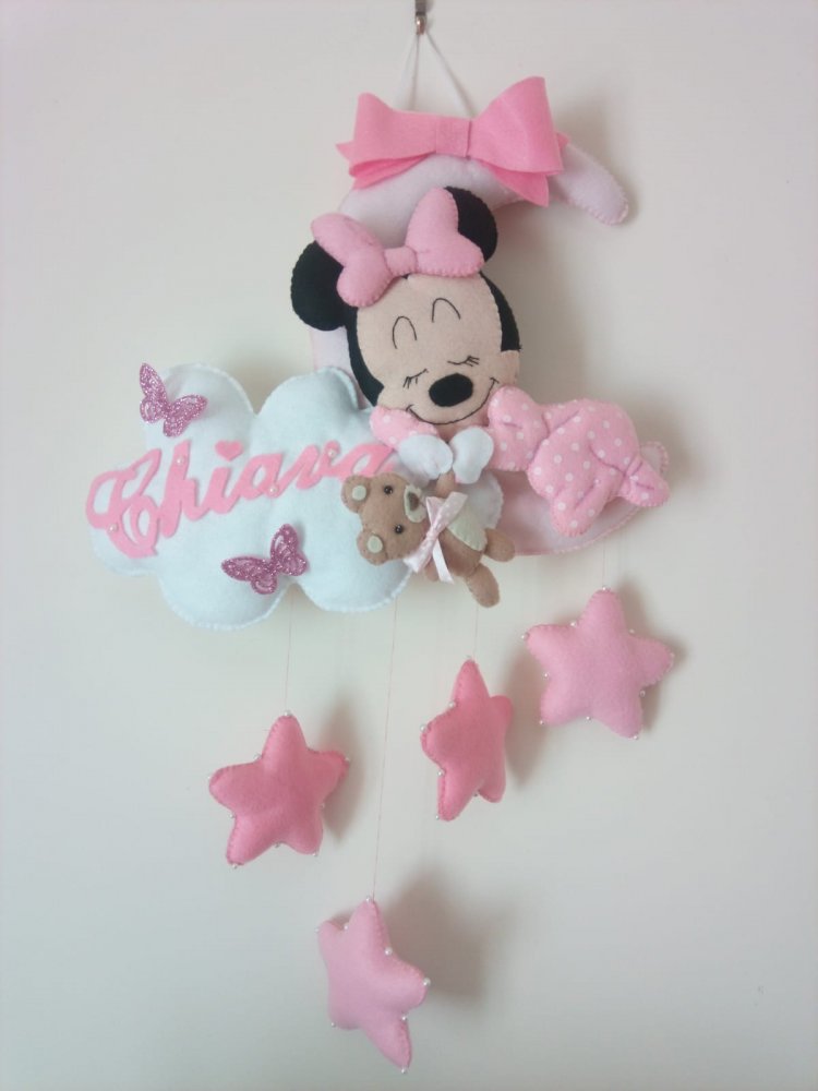 Fiocco nascita Minnie