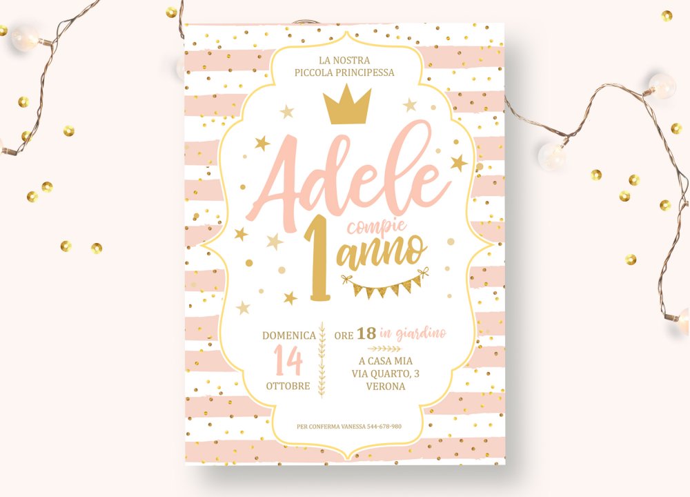 Invito Festa Di Compleanno Principessa
