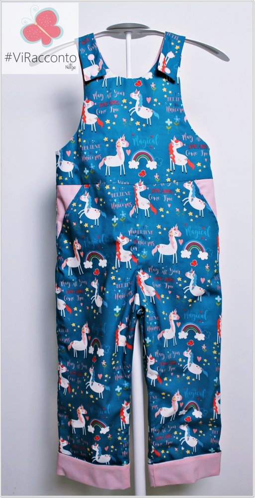 Salopette Personalizzata Bimba