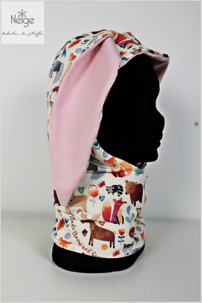 Cappello Canguro con orecchie Personalizzato
