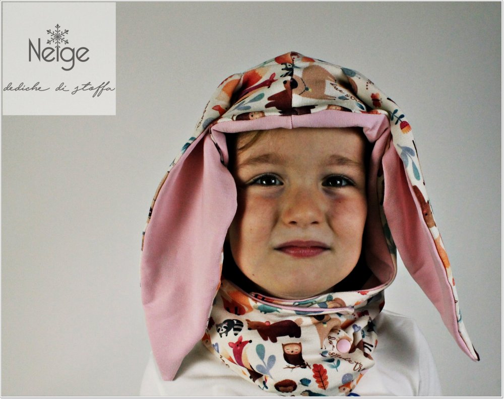Cappello Canguro con orecchie Personalizzato