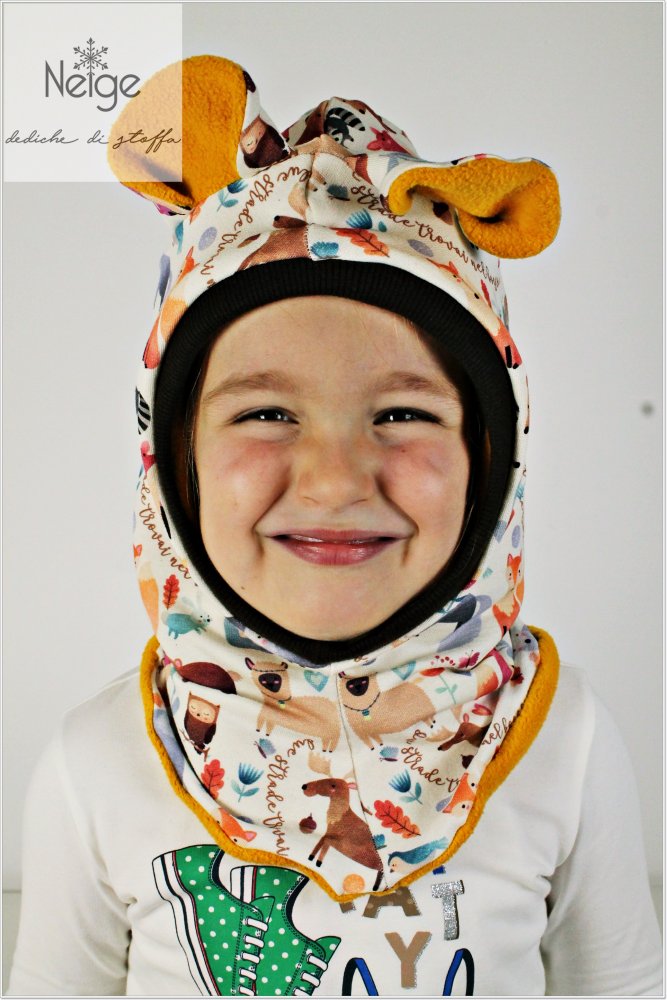 Cappello Canguro con orecchie Personalizzato