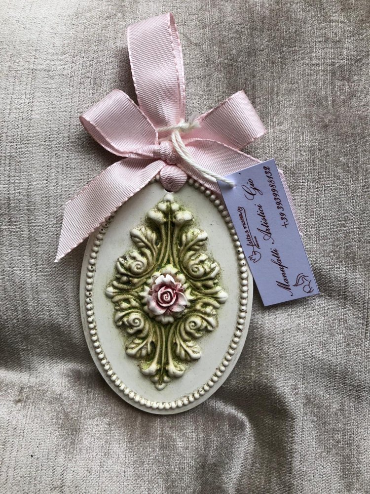 Pendente con rosa